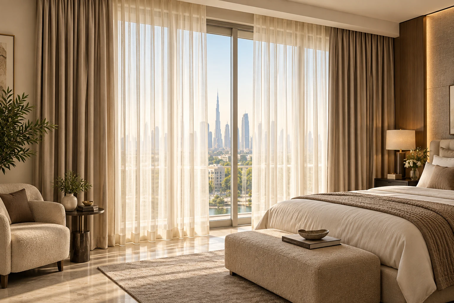 Interior inspiration: Double / Layered Curtains